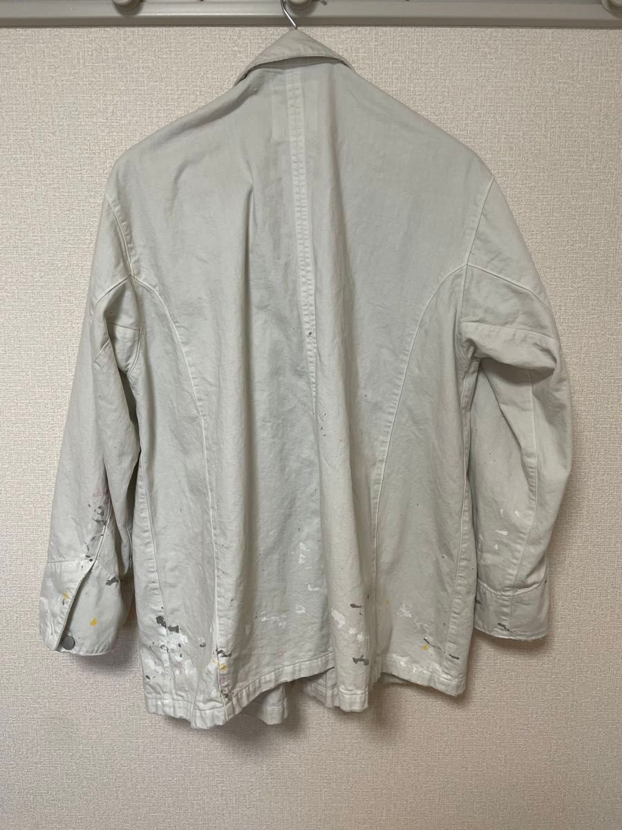 ANCELLM DENIM COVERALL(WHITE) 25SS サイズ1 デニム ANCELLM DENIM COVERALL(WHITE) 25SS サイズ1 デニム