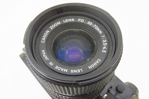A246-Y25C-413 CANON キャノン AE-1 / FD 35-70mm 1:3.5-4.5 A246-Y25C-413 CANON キャノン AE-1 / FD 35-70mm 1:3.5-4.5