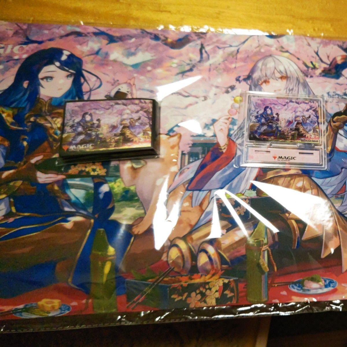 mtg 放浪皇のお花見キャンペーン プレイマット スリーブ mtg 放浪皇のお花見キャンペーン プレイマット スリーブ
