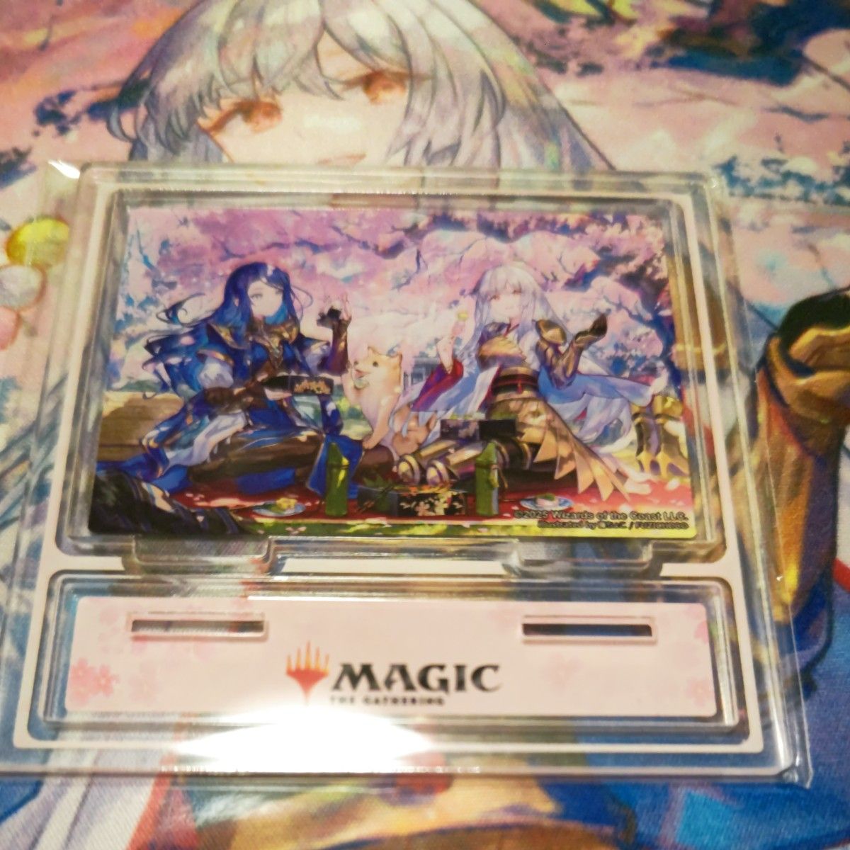 mtg 放浪皇のお花見キャンペーン プレイマット スリーブ mtg 放浪皇のお花見キャンペーン プレイマット スリーブ