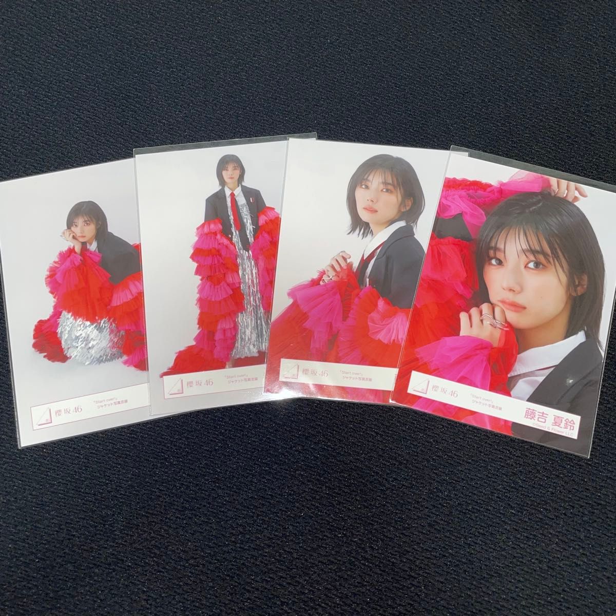 櫻坂46 藤吉夏鈴 「Start over 」ジャケット写真衣装 スタオバ 櫻坂46 藤吉夏鈴 「Start over 」ジャケット写真衣装 スタオバ