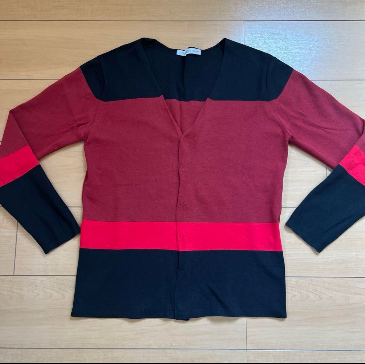 JOHN LAWRENCE SULLIVAN 薄手カーディガン 美品 メンズM ニット JOHN LAWRENCE SULLIVAN 薄手カーディガン 美品 メンズM ニット