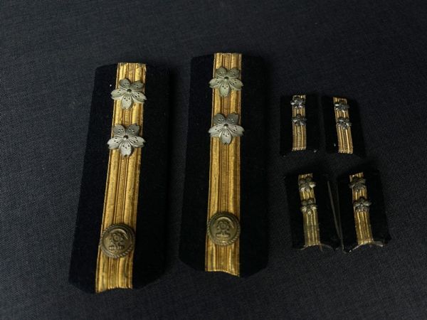 当時物 帝国海軍 肩章 中尉6点セット◇旧日本軍/海軍/階級章 当時物 帝国海軍 肩章 中尉6点セット◇旧日本軍/海軍/階級章