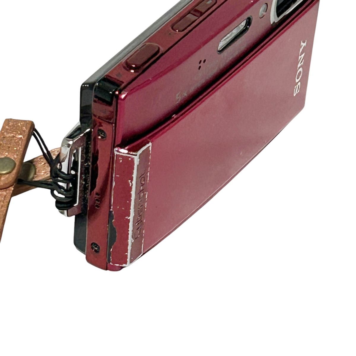 動作品・備品箱付き】Sony Cyber-shot DSC-T300 RED コンデジ 動作品・備品箱付き】Sony Cyber-shot DSC-T300 RED コンデジ
