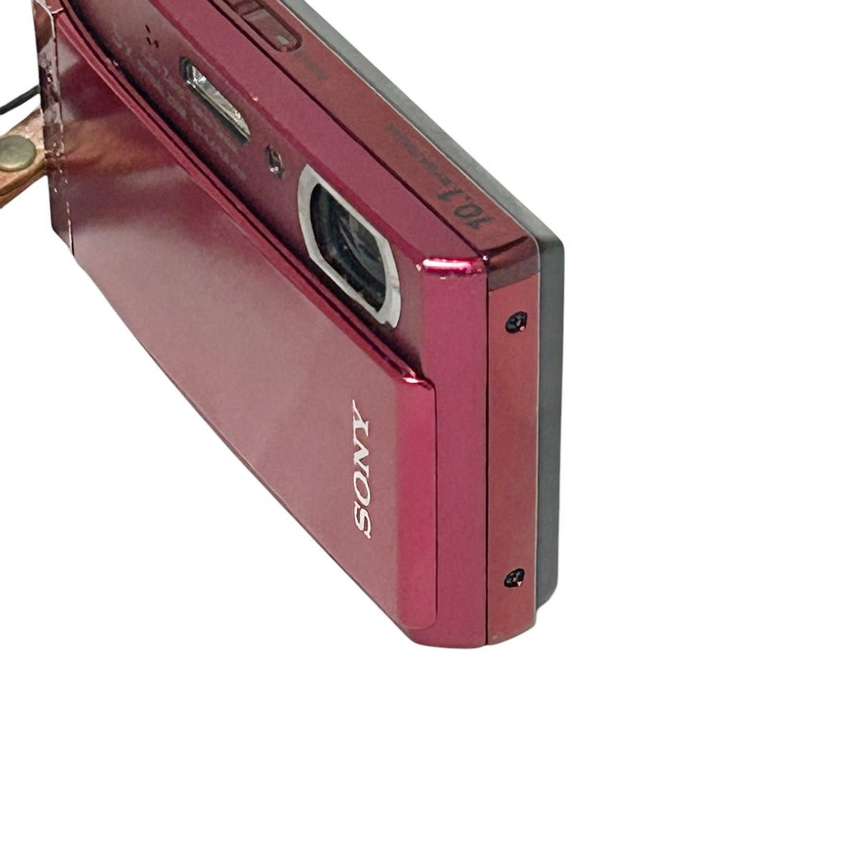 動作品・備品箱付き】Sony Cyber-shot DSC-T300 RED コンデジ 動作品・備品箱付き】Sony Cyber-shot DSC-T300 RED コンデジ