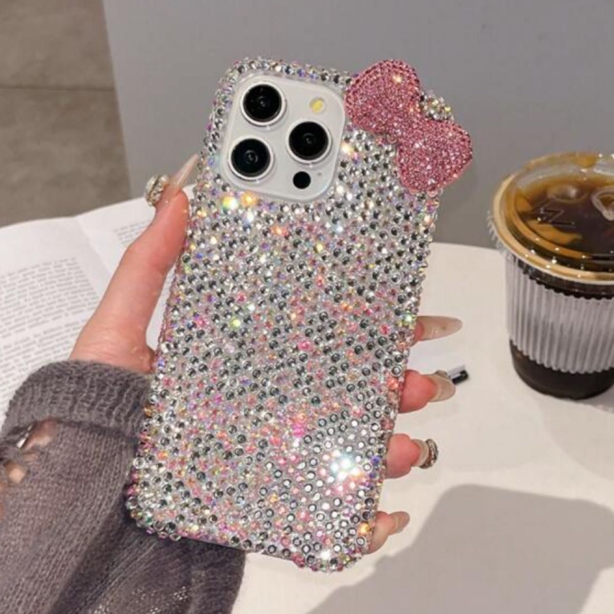 キティ デコ ギャル iPhoneケース きらきらの通販 by 雑貨