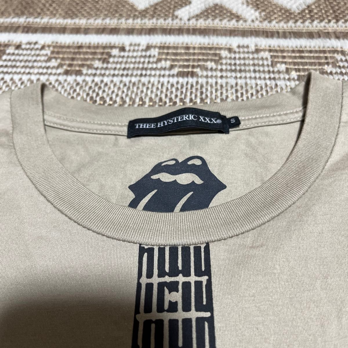 ヒステリックグラマー THE ROLLING STONES コラボTシャツ ヒステリックグラマー THE ROLLING STONES コラボTシャツ