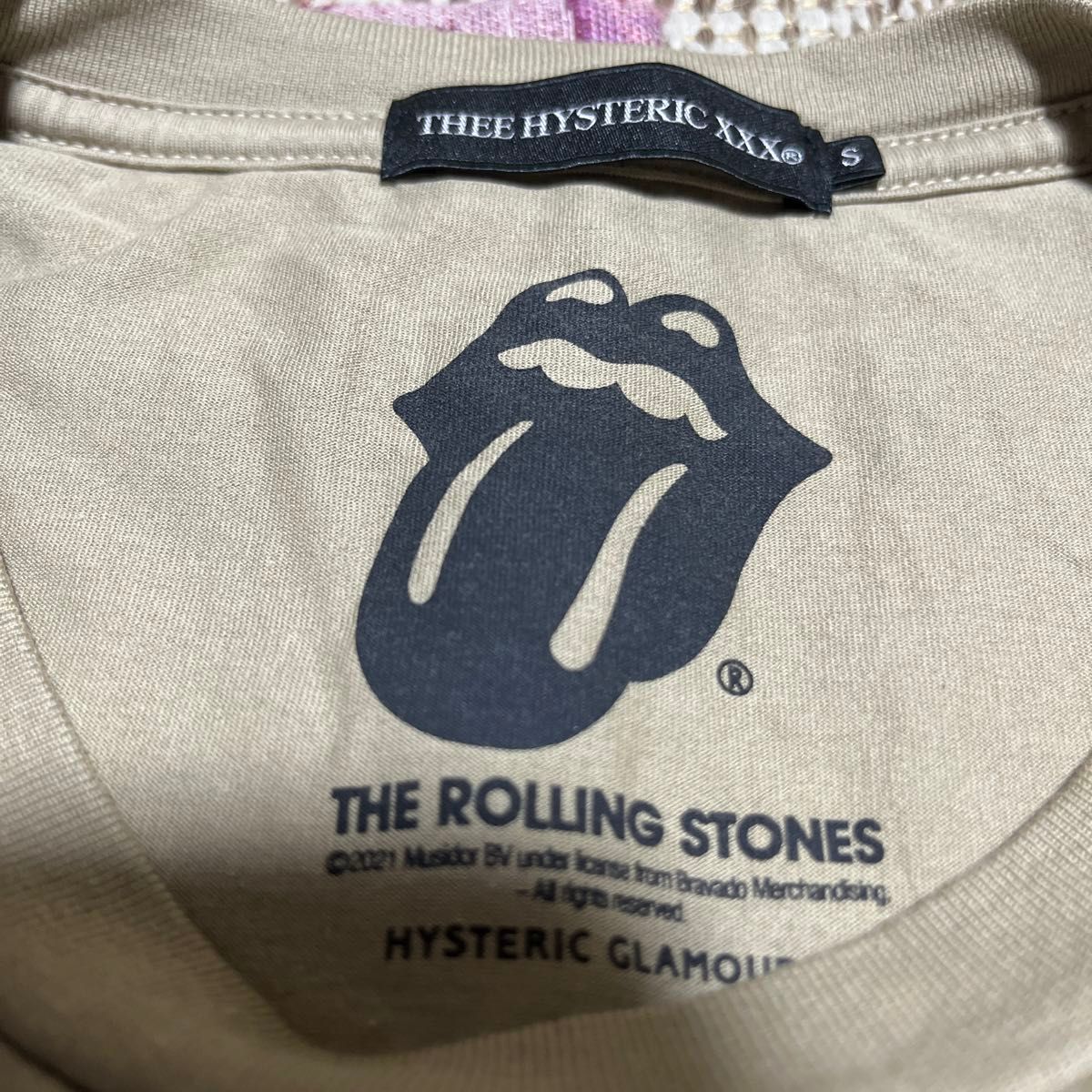 ヒステリックグラマー THE ROLLING STONES コラボTシャツ ヒステリックグラマー THE ROLLING STONES コラボTシャツ
