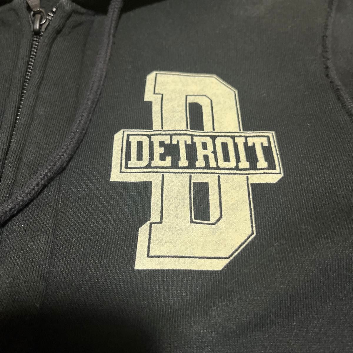 ヒステリックグラマー DETROIT プリントパーカー 黒 ブラック ヒステリックグラマー DETROIT プリントパーカー 黒 ブラック