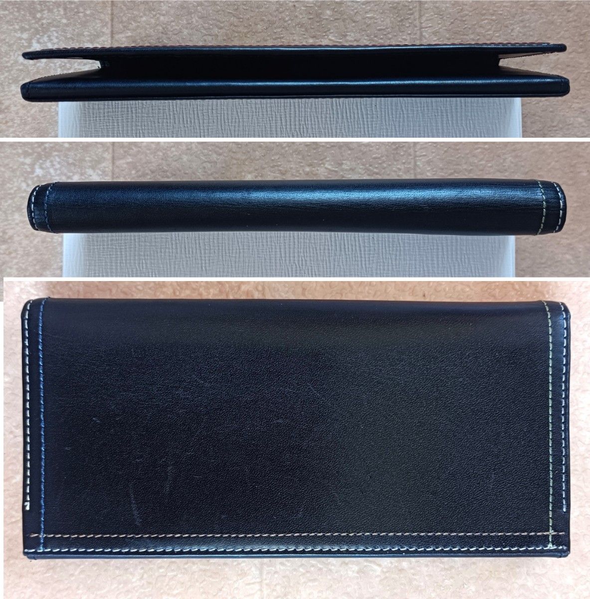 ポールスミス Paul Smith 長財布(内側は未使用級) カラー 黒+ ポールスミス Paul Smith 長財布(内側は未使用級) カラー 黒+