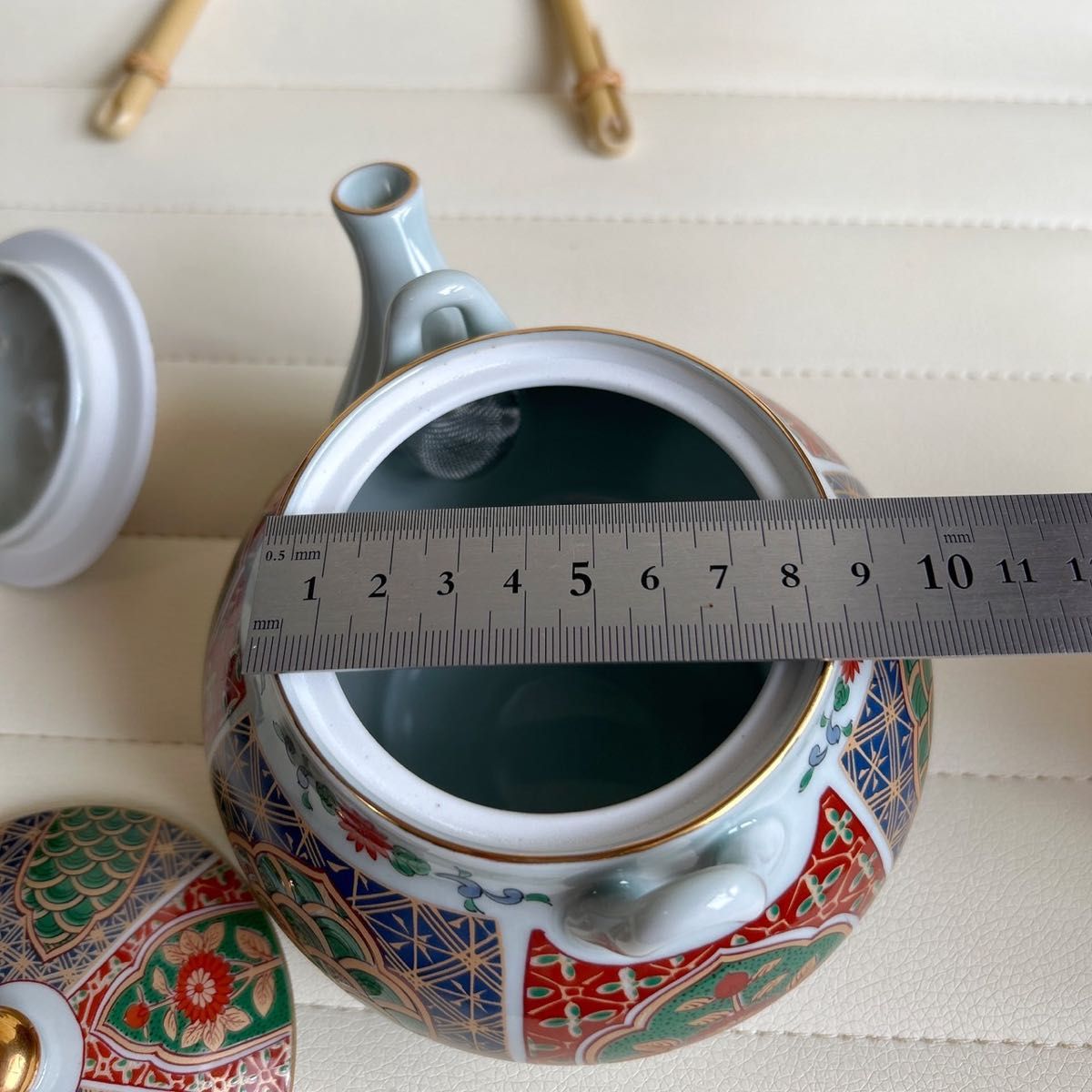 有田焼 金彩古伊万里 茶器セット 蓋付き湯呑み揃 急須 色絵 汲出 有田焼 金彩古伊万里 茶器セット 蓋付き湯呑み揃 急須 色絵 汲出