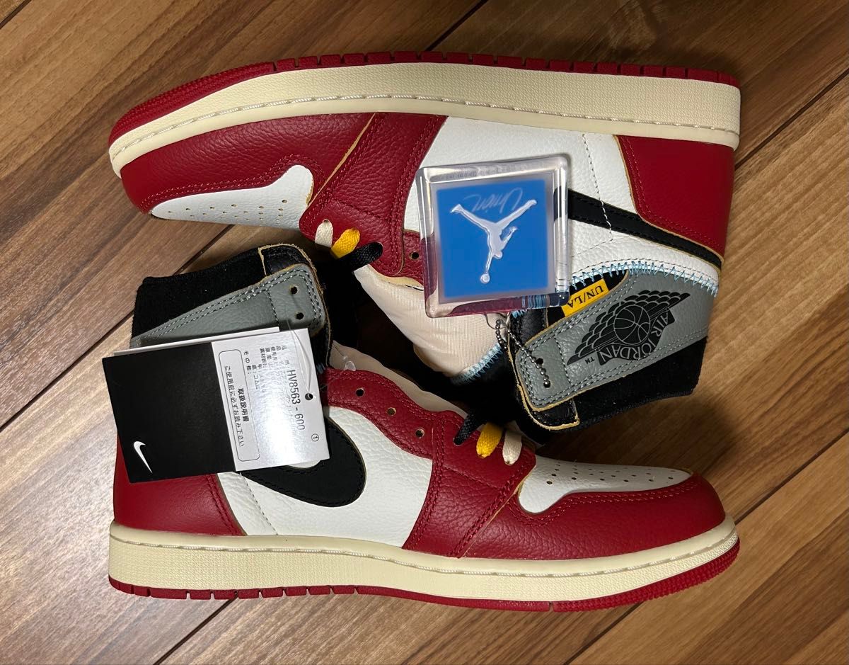 黒タグ付き UNION × Nike Air Jordan 1 Retro High OG 黒タグ付き UNION × Nike Air Jordan 1 Retro High OG