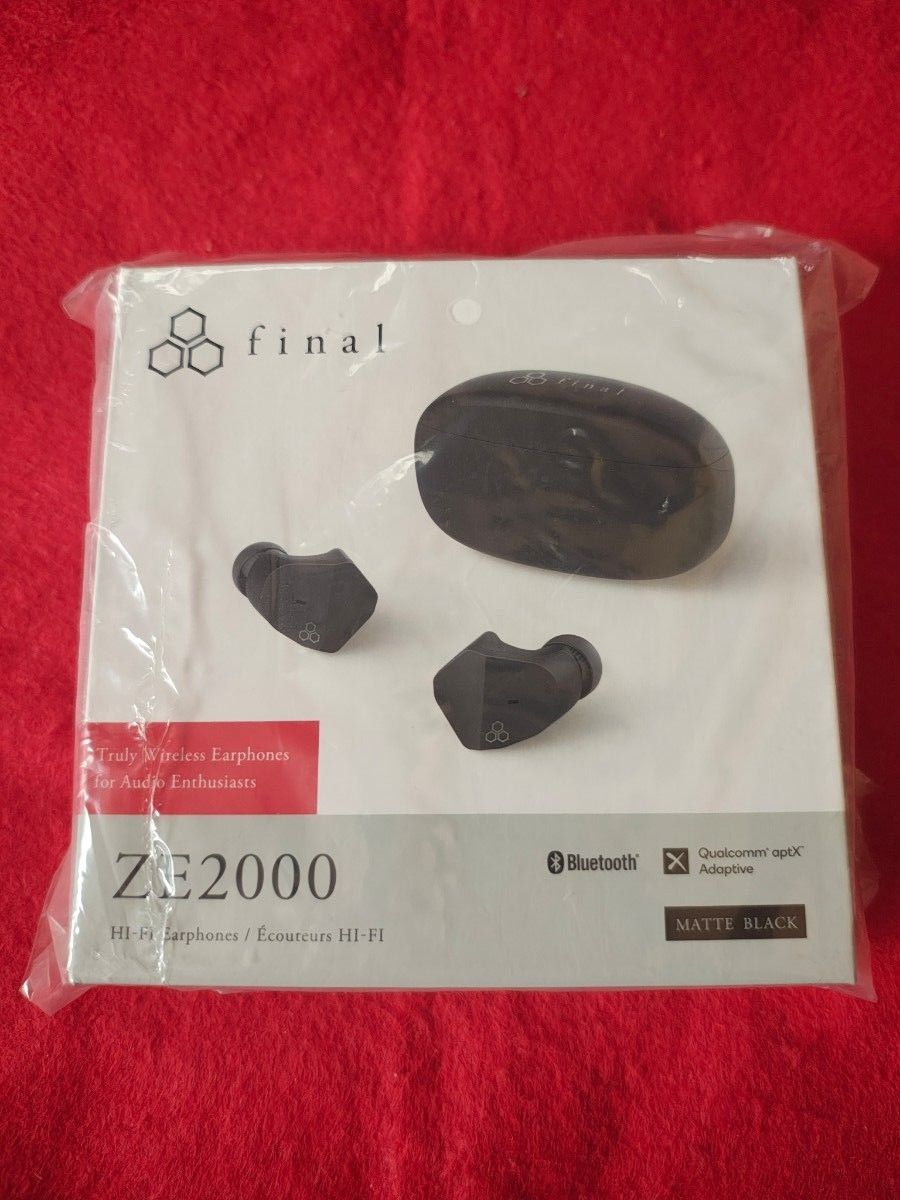 極美品】final ZE2000 完全ワイヤレスイヤホン 付属品未開封 極美品】final ZE2000 完全ワイヤレスイヤホン 付属品未開封