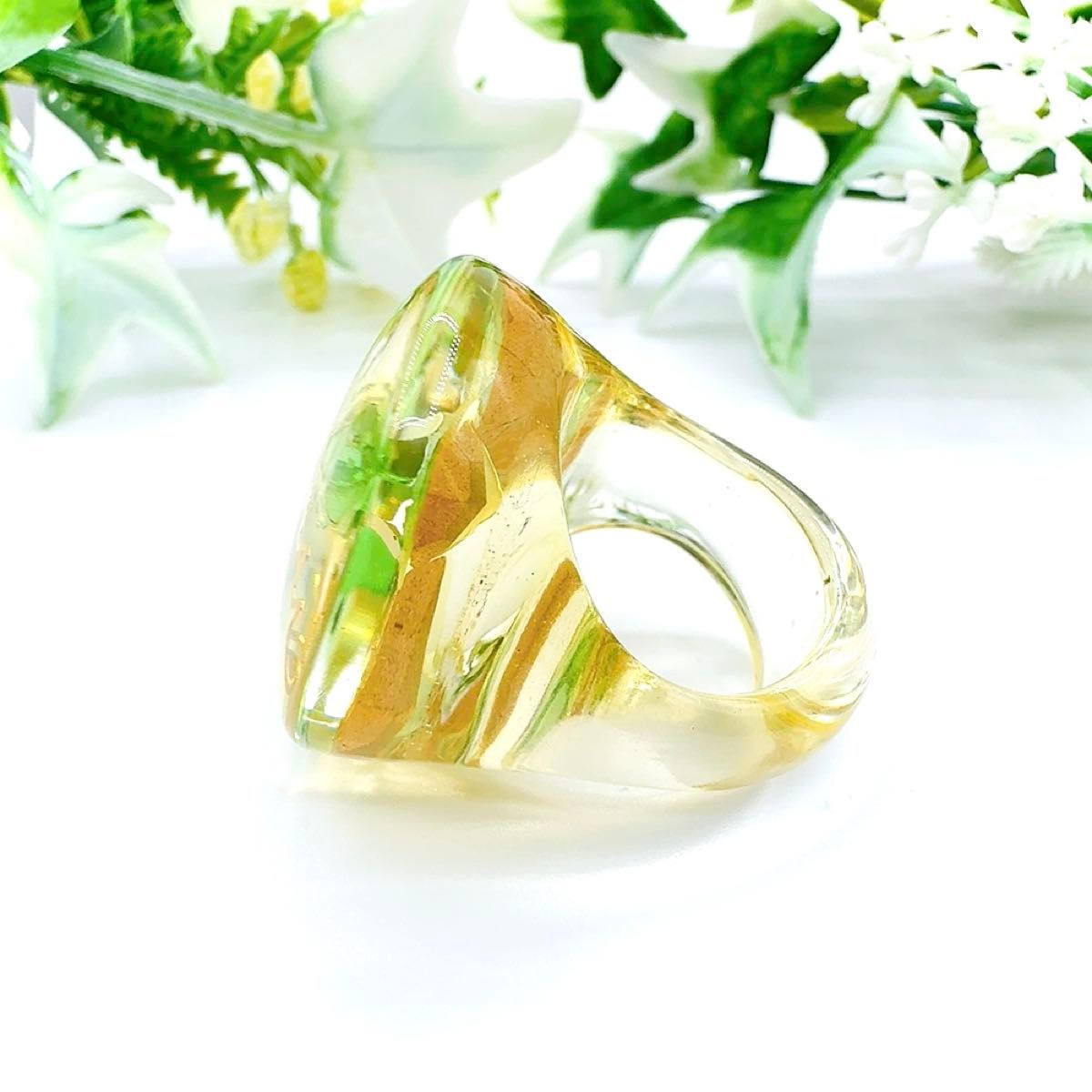 CHANEL シャネル プラスチックリング リング 指輪 11 5号程度 CHANEL シャネル プラスチックリング リング 指輪 11 5号程度