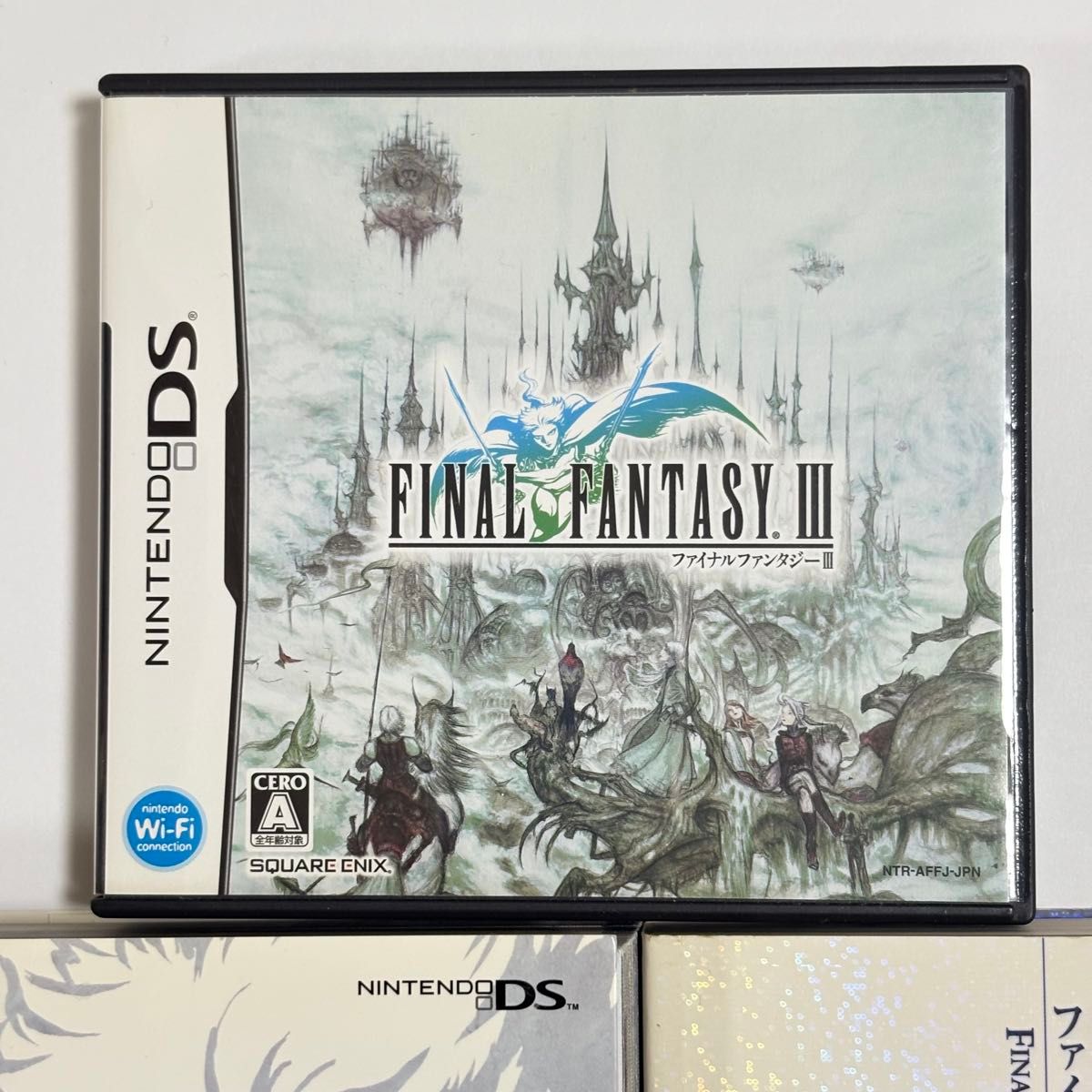 3個セット ファイナルファンタジーIII ソフト&攻略本セット 3個セット ファイナルファンタジーIII ソフト&攻略本セット