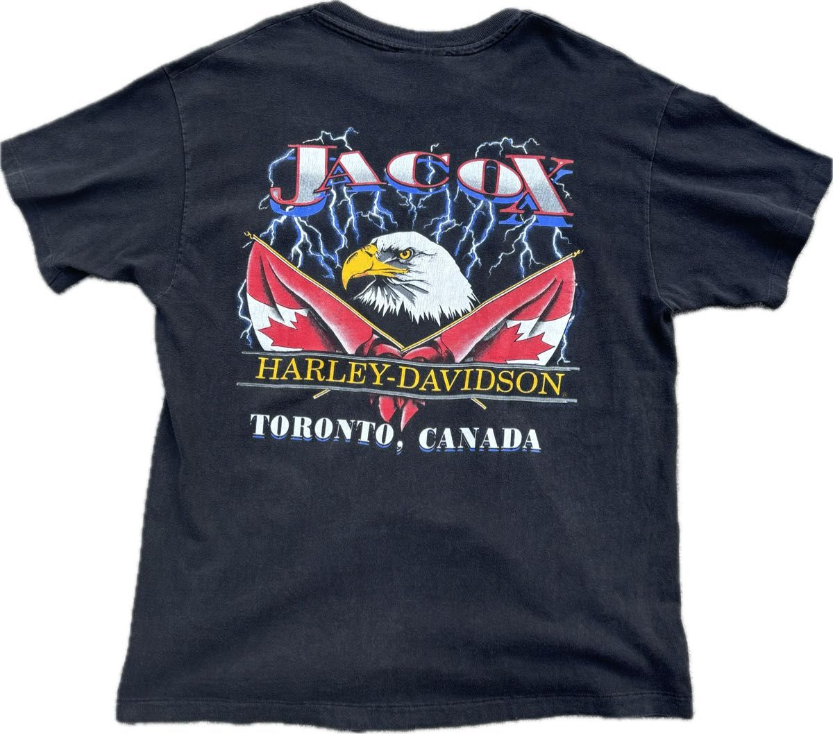 90s USA製 Harley Davidson 胸ポケットTシャツ サンダー|Yahoo 90s USA製 Harley Davidson 胸ポケットTシャツ サンダー|Yahoo