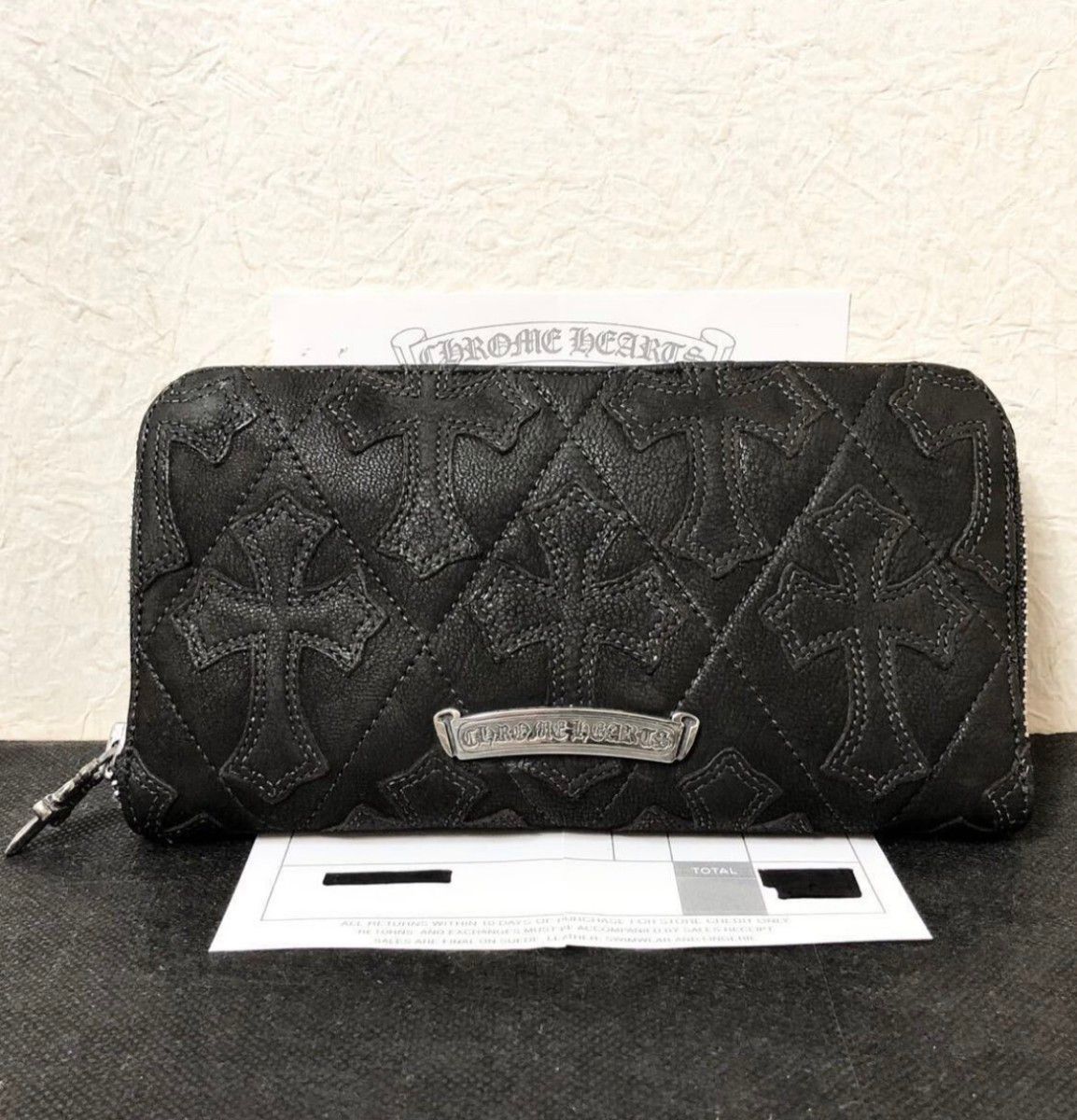 正規未使用級 超美品 クロムハーツ キルティングウォレット 財布 正規未使用級 超美品 クロムハーツ キルティングウォレット 財布
