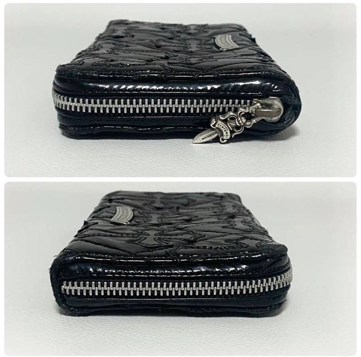 正規超美品 クロムハーツ キルテッドクロス ウォレット 財布 正規超美品 クロムハーツ キルテッドクロス ウォレット 財布