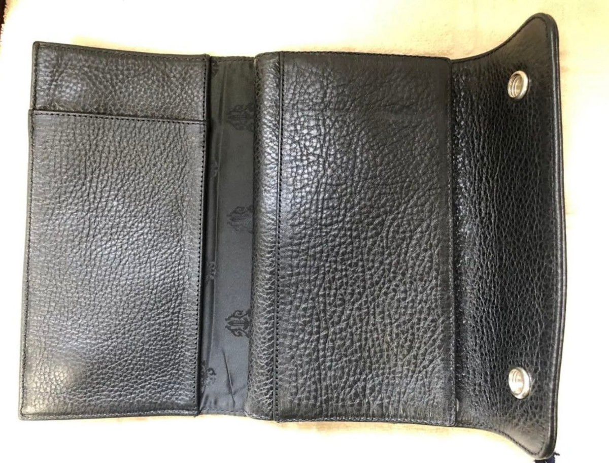正規超美品 クロムハーツ ウェーブクロス ウォレット 財布 正規超美品 クロムハーツ ウェーブクロス ウォレット 財布
