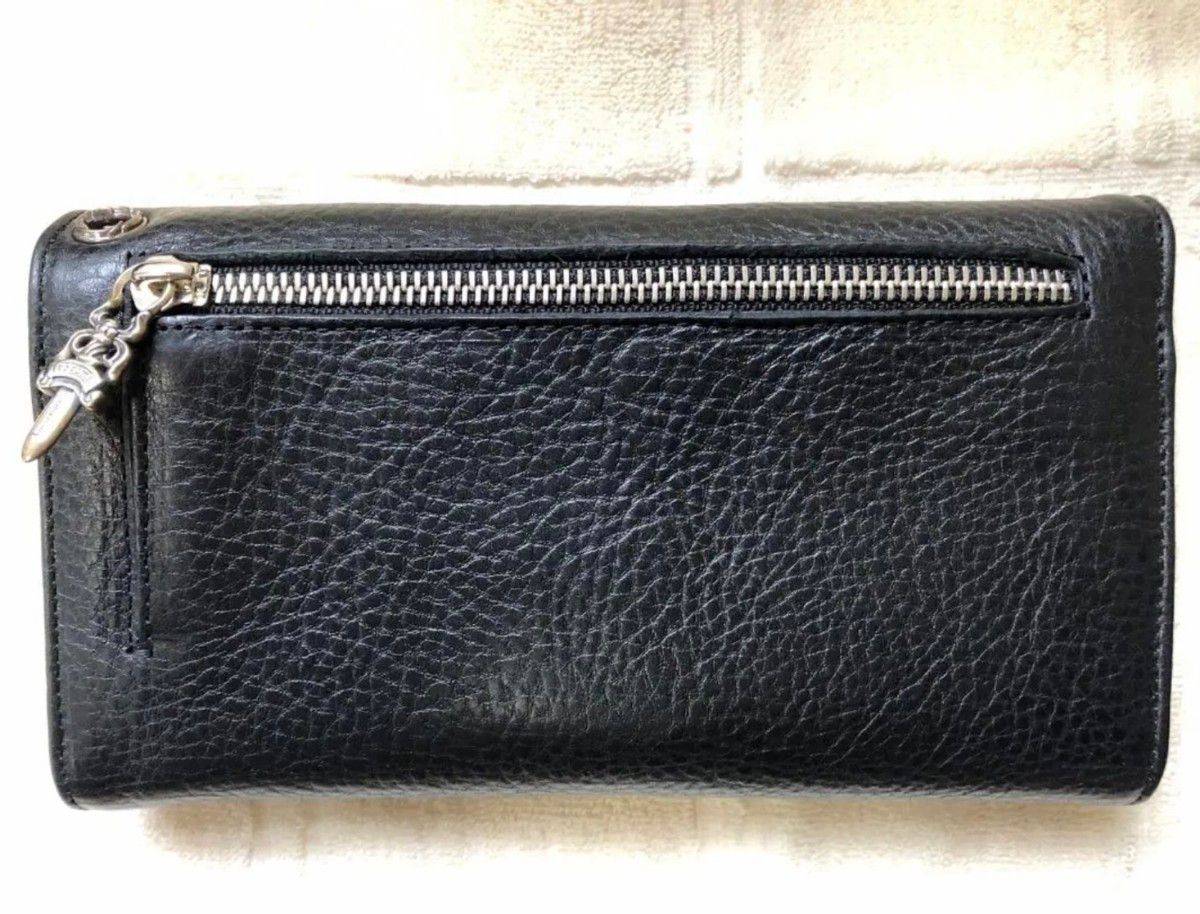 正規超美品 クロムハーツ ウェーブクロス ウォレット 財布 正規超美品 クロムハーツ ウェーブクロス ウォレット 財布