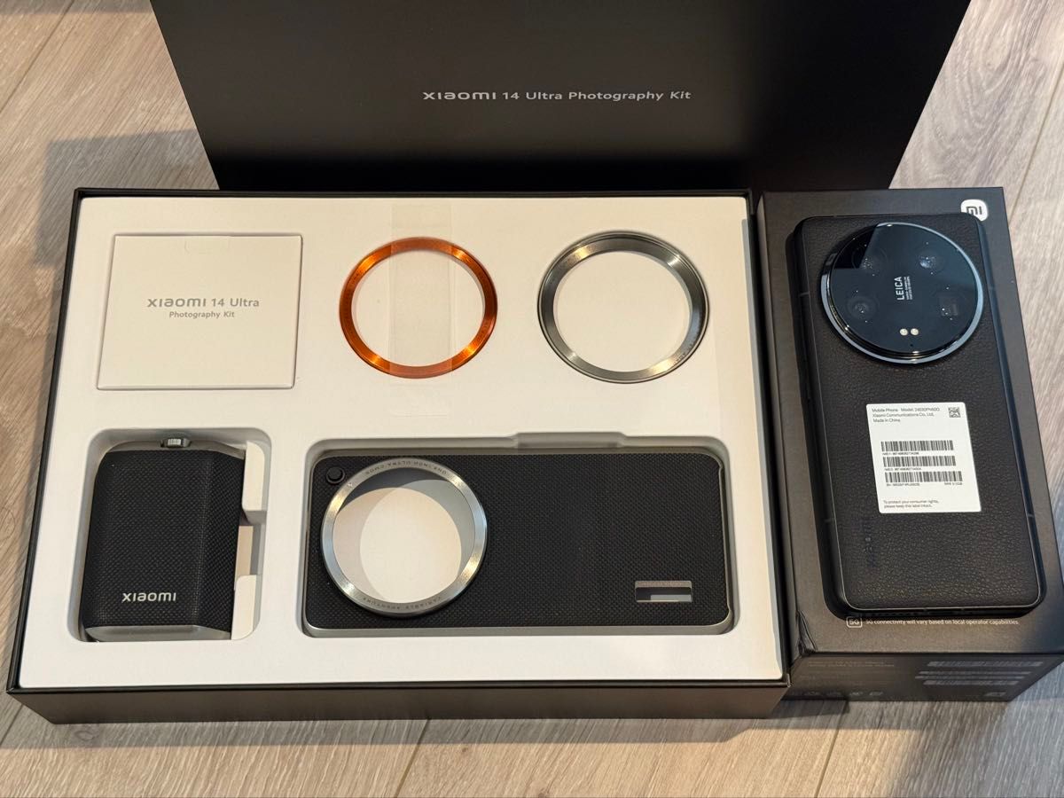Xiaomi 14 Ultra ブラック 国内版 16GB/512GB Photography kit Xiaomi 14 Ultra ブラック 国内版 16GB/512GB Photography kit