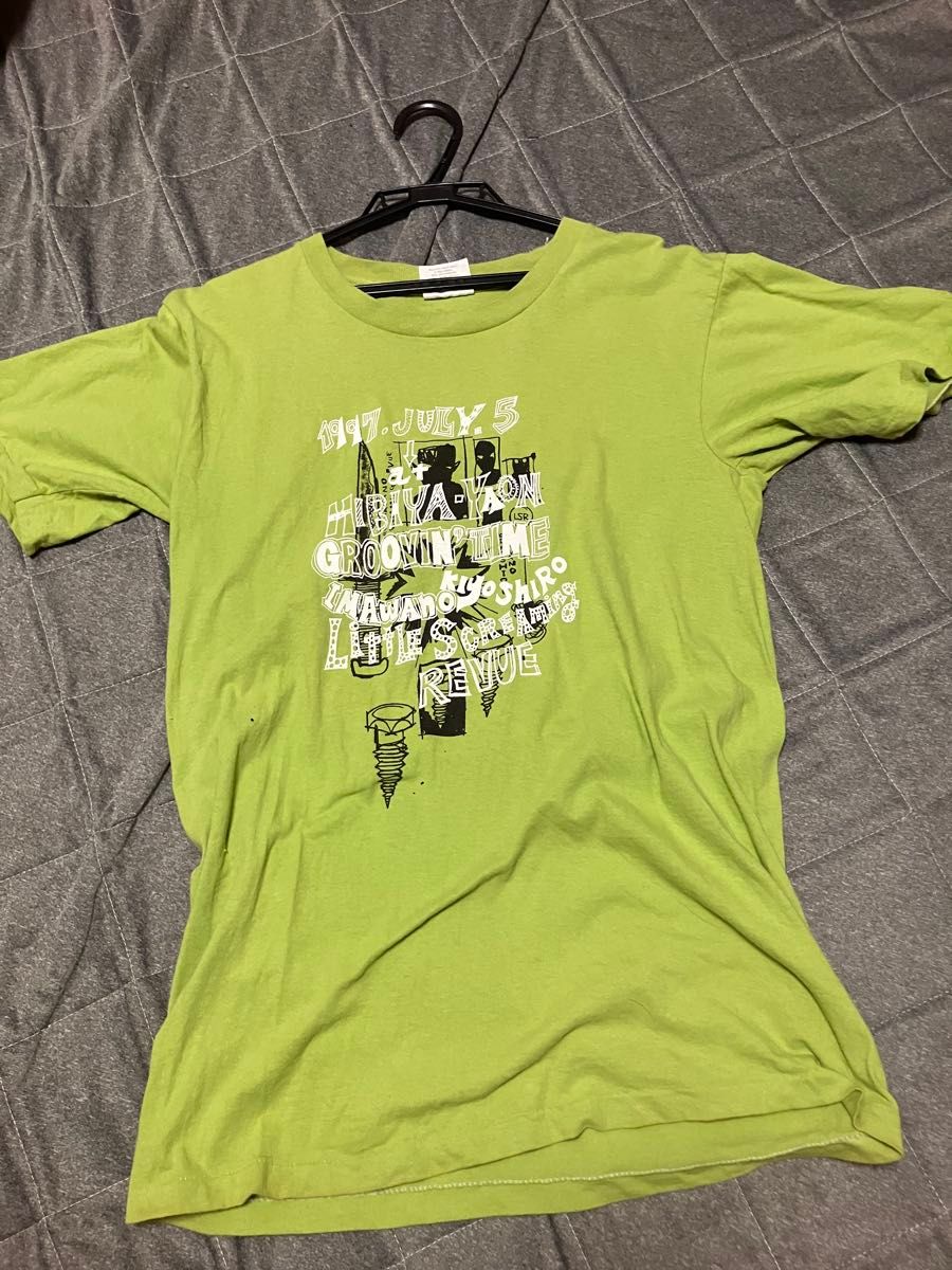 忌野清志郎 1997年野音ライブTシャツ グリーン系|Yahoo!フリマ 忌野清志郎 1997年野音ライブTシャツ グリーン系|Yahoo!フリマ
