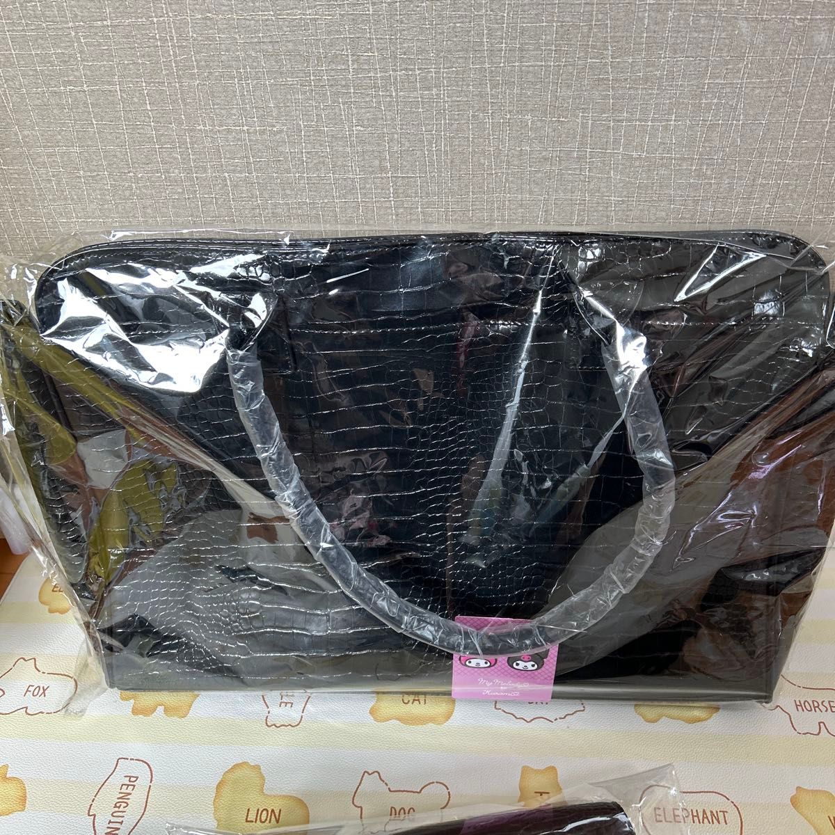サンリオ クロミ クロコダイル風 ショルダーバック クロミ サンリオ クロミ クロコダイル風 ショルダーバック クロミ