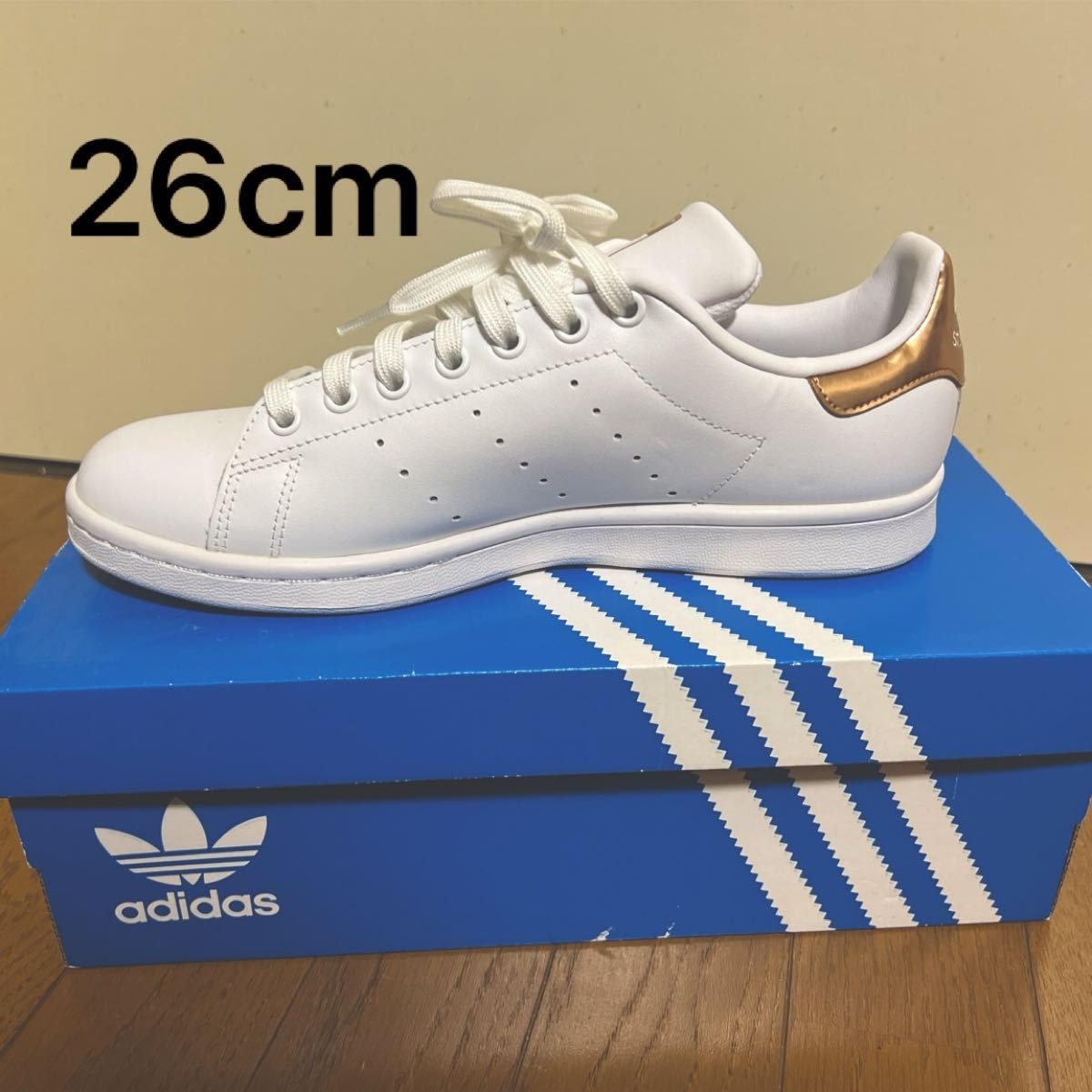 adidas スタンスミス スニーカー 26cm ホワイト ゴールド|Yahoo adidas スタンスミス スニーカー 26cm ホワイト ゴールド|Yahoo