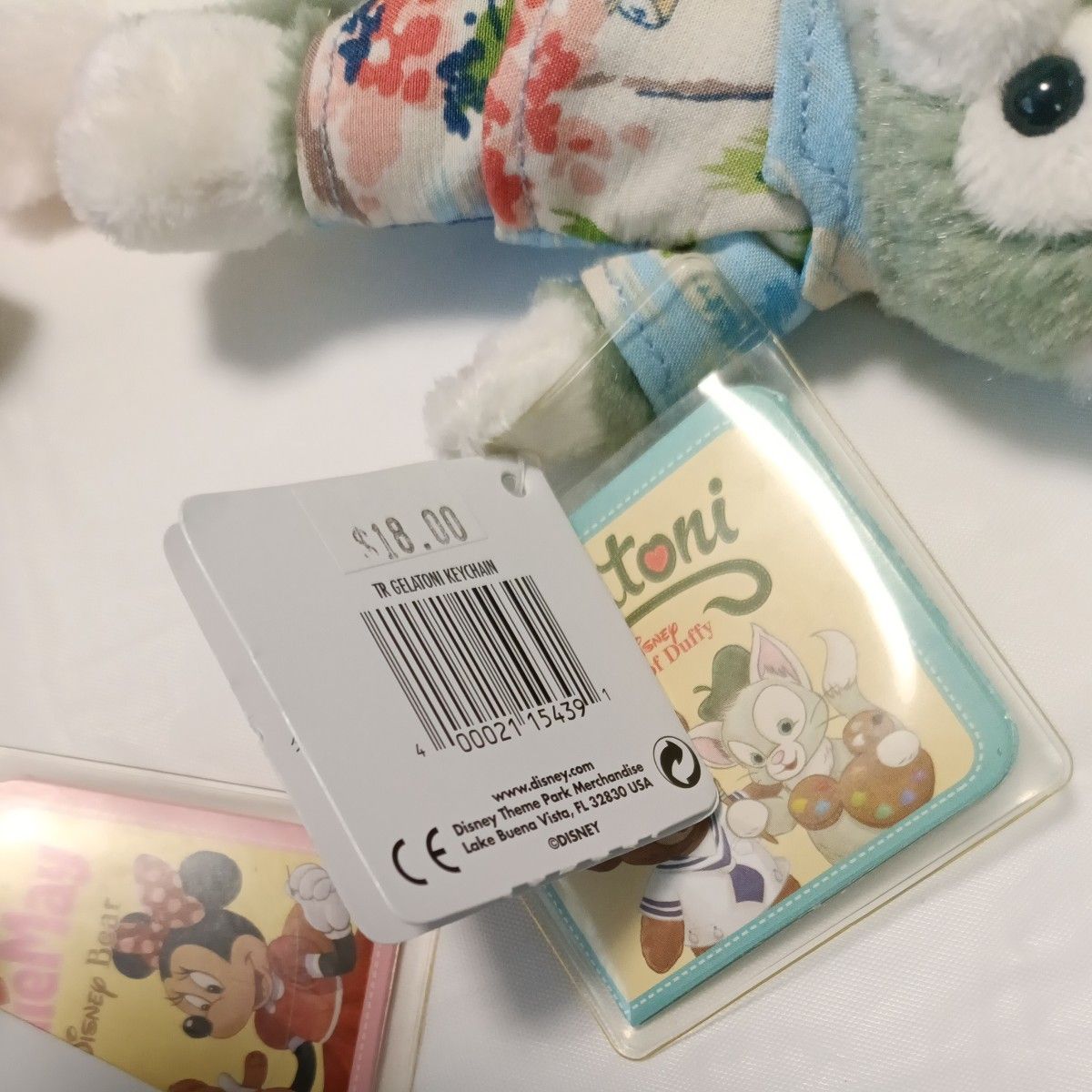 ぬいば ぬいぐるみバッジ シェリーメイ ダッフィー ストラップ ぬいば ぬいぐるみバッジ シェリーメイ ダッフィー ストラップ