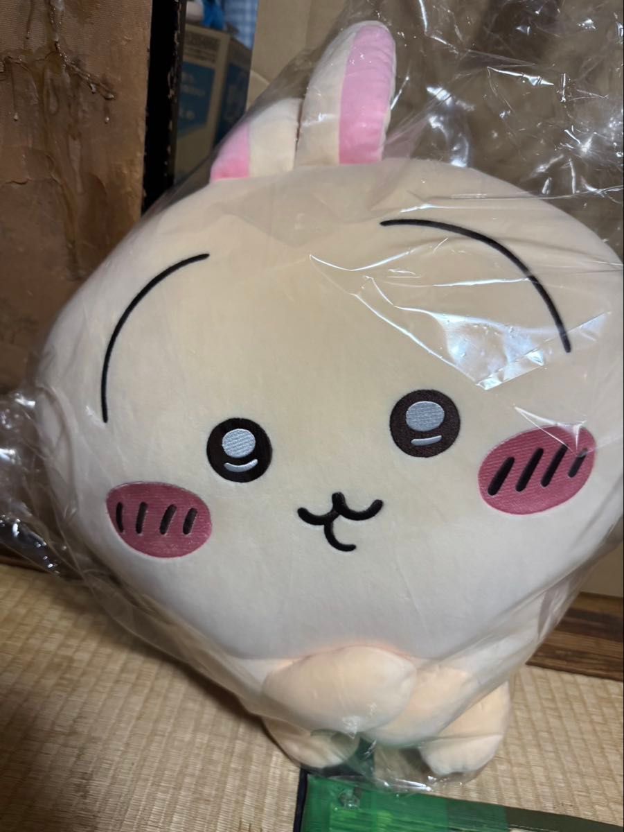 ちいかわ うさぎだらけくじ A賞 腕組み 超BIGぬいぐるみ 新品未 ちいかわ うさぎだらけくじ A賞 腕組み 超BIGぬいぐるみ 新品未