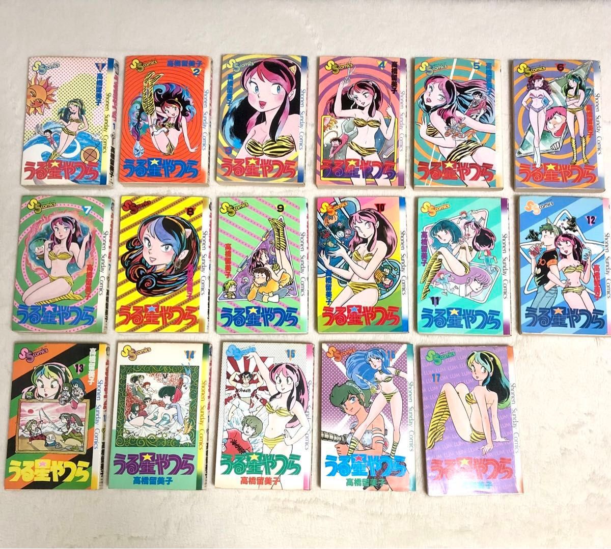 高橋留美子 うる星やつら 全34巻セット(初版 18冊)|Yahoo 高橋留美子 うる星やつら 全34巻セット(初版 18冊)|Yahoo