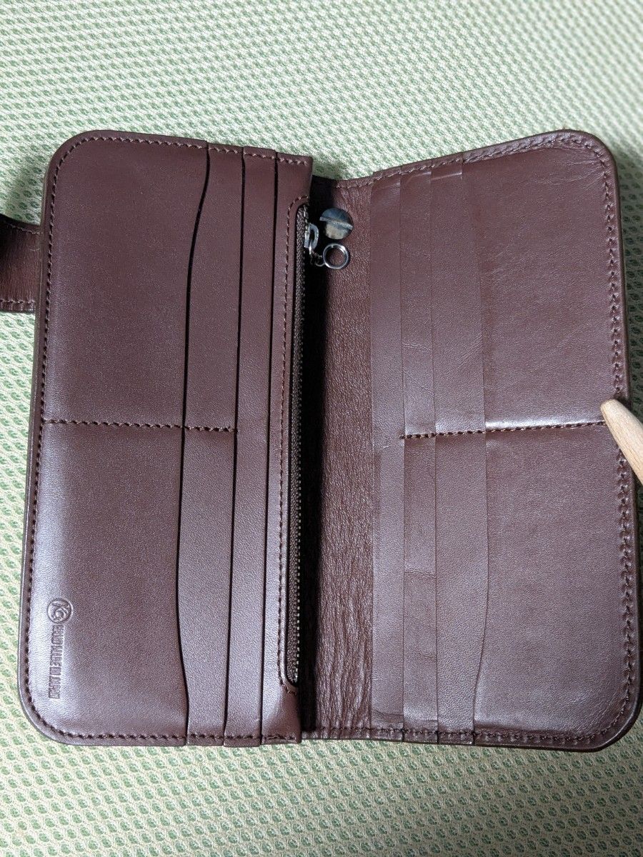 本革長財布 ケイシイズ KC'S クロコダイル ワニ革 ライダース 本革長財布 ケイシイズ KC'S クロコダイル ワニ革 ライダース