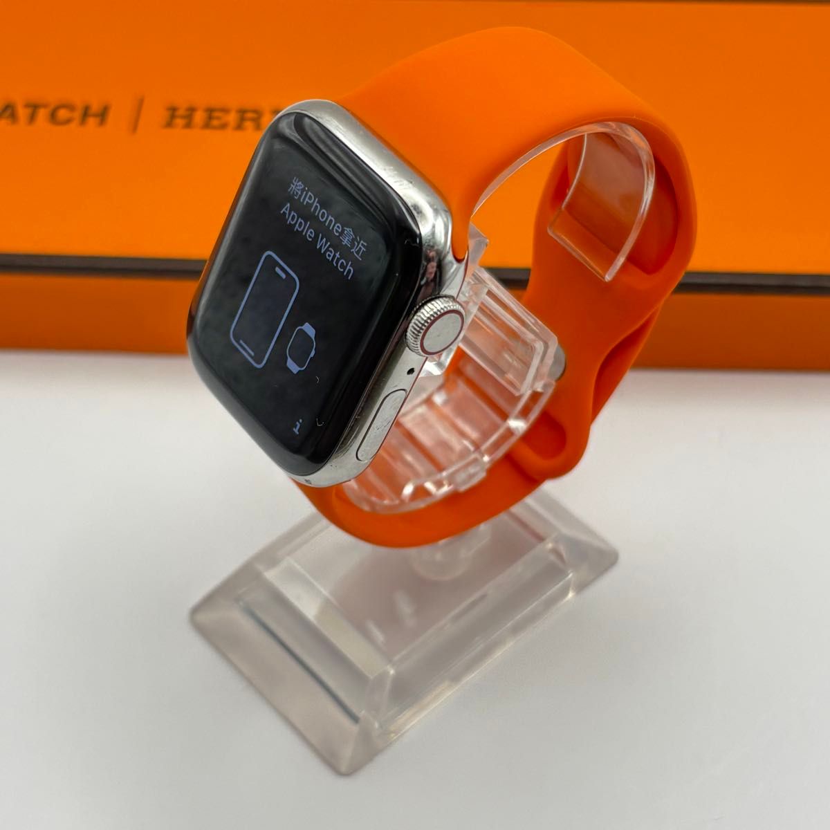 Apple Watch HERMES Series8 41mm Cellular シルバーステンレス Apple Watch HERMES Series8 41mm Cellular シルバーステンレス