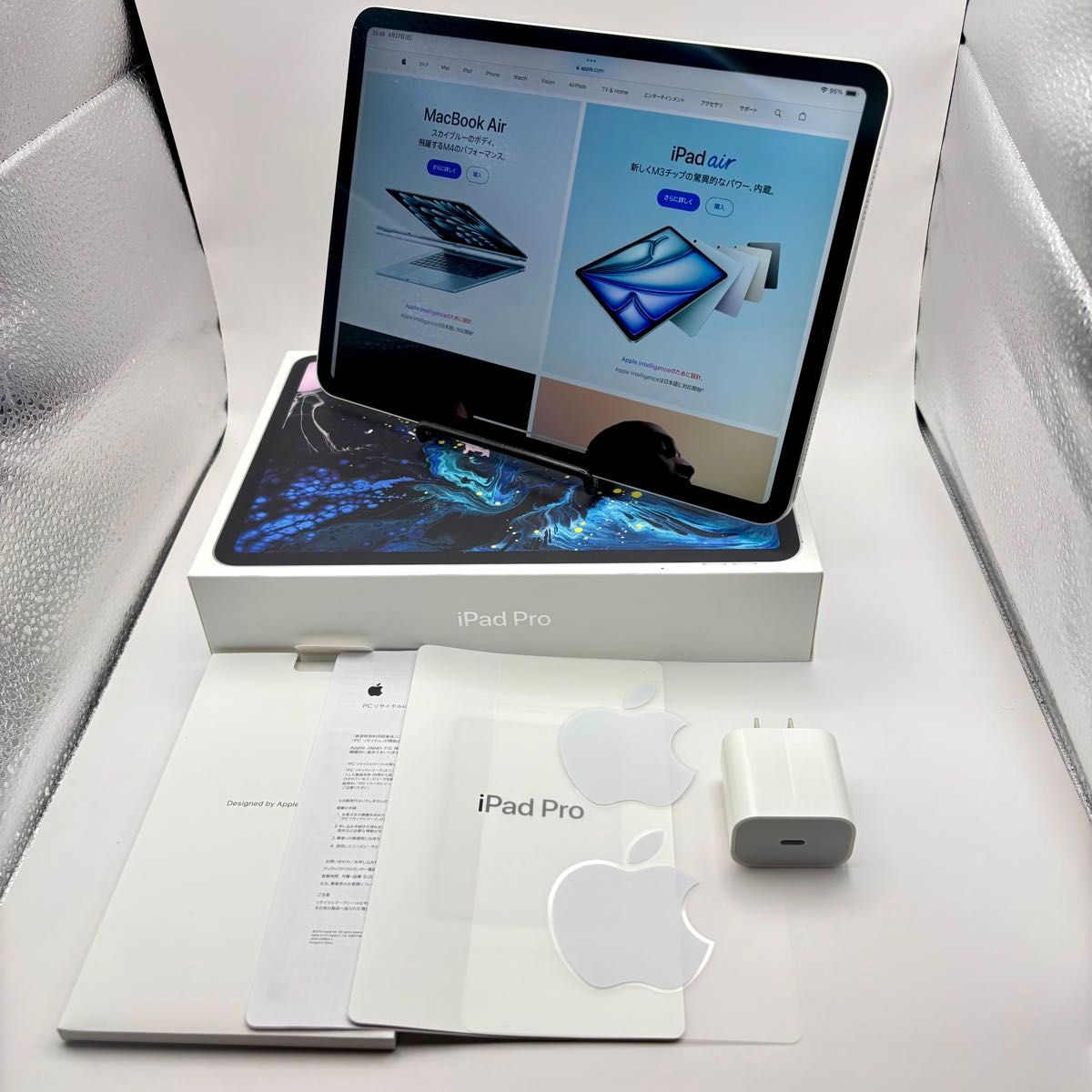 Apple iPad Pro 11インチ 第1世代 64GB MTXP2J/A Wi-Fi シルバー Apple iPad Pro 11インチ 第1世代 64GB MTXP2J/A Wi-Fi シルバー