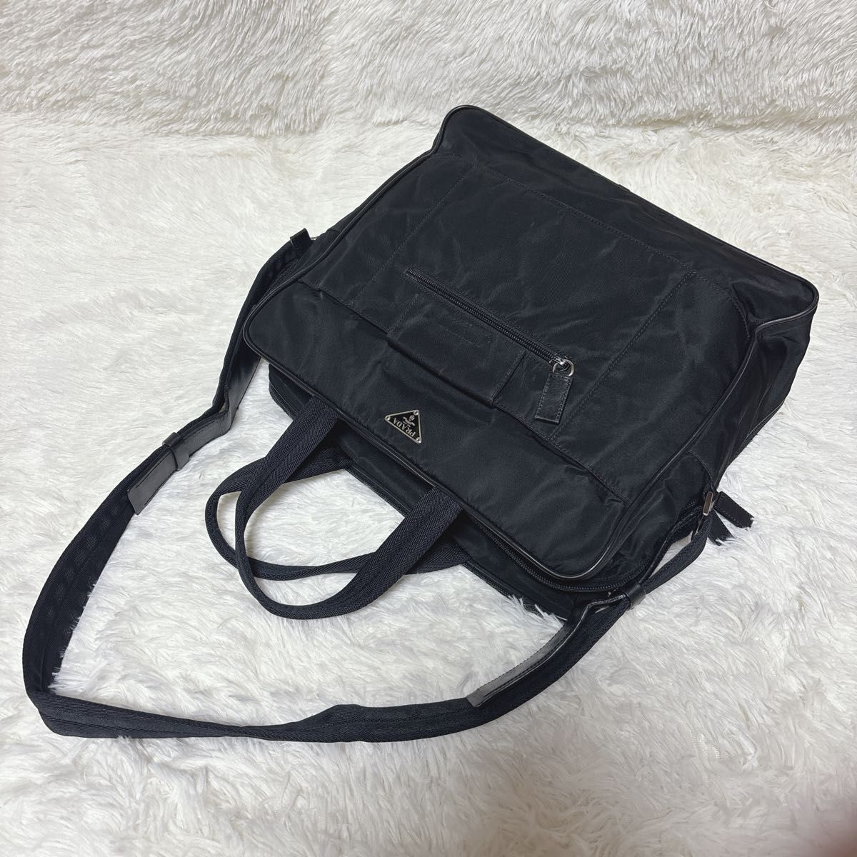 PRADA プラダ 2WAY ハンドバッグ ビジネスバッグ ブリーフケース PRADA プラダ 2WAY ハンドバッグ ビジネスバッグ ブリーフケース