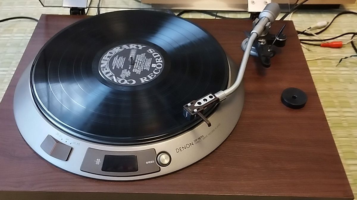 保証ありDENON DP-1600 レコードプレイヤー メンテナンス済み 整備品