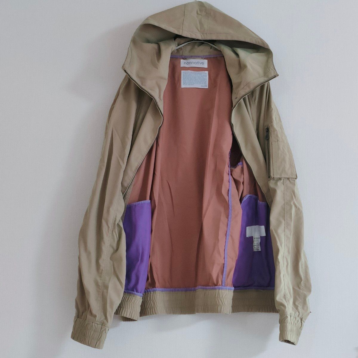 nonnative ノンネイティブ ジップアップ ブルゾン 日本製 フード nonnative ノンネイティブ ジップアップ ブルゾン 日本製 フード
