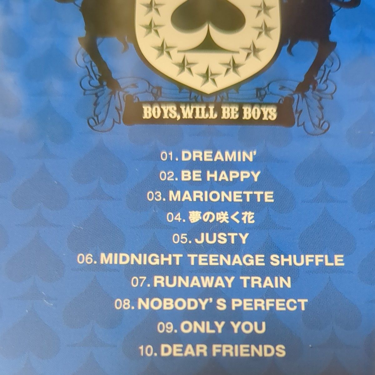 CD PERSONZ BOOWY meets PERSONZ BOYS WILL BE BOYS XNHT10017 CD PERSONZ BOOWY meets PERSONZ BOYS WILL BE BOYS XNHT10017