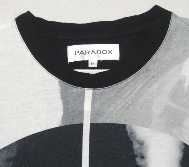 PARADOX（パラドックス）／プロントプリント半袖Tシャツ-神聖幾何学タグ- ／管KXSQ_画像2