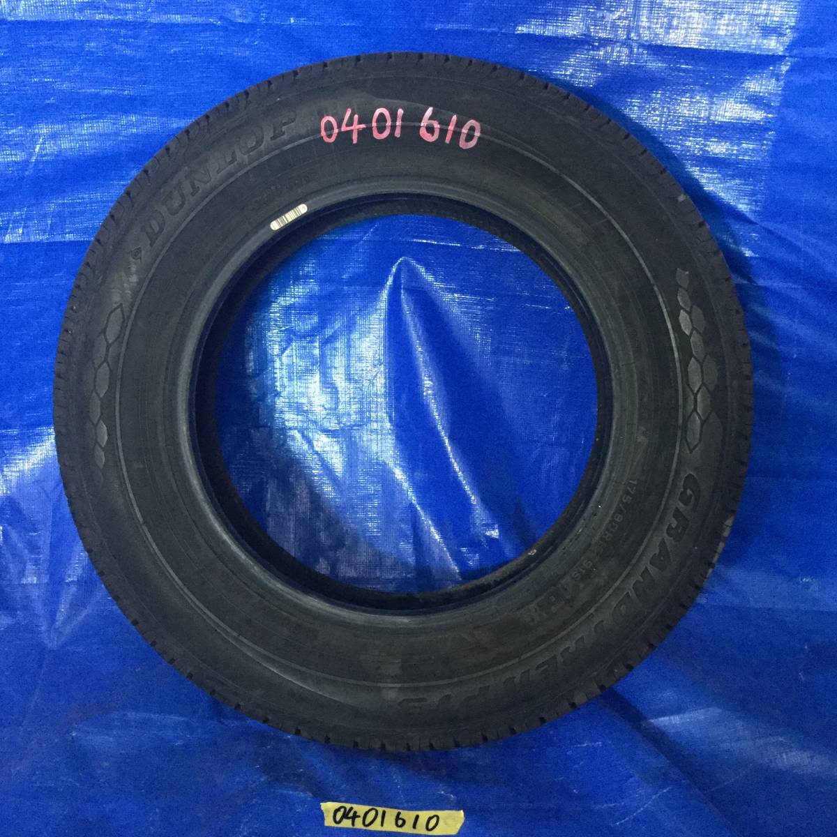 ラジアルタイヤ ダンロップ 175/80R16 中古 1本.._画像1