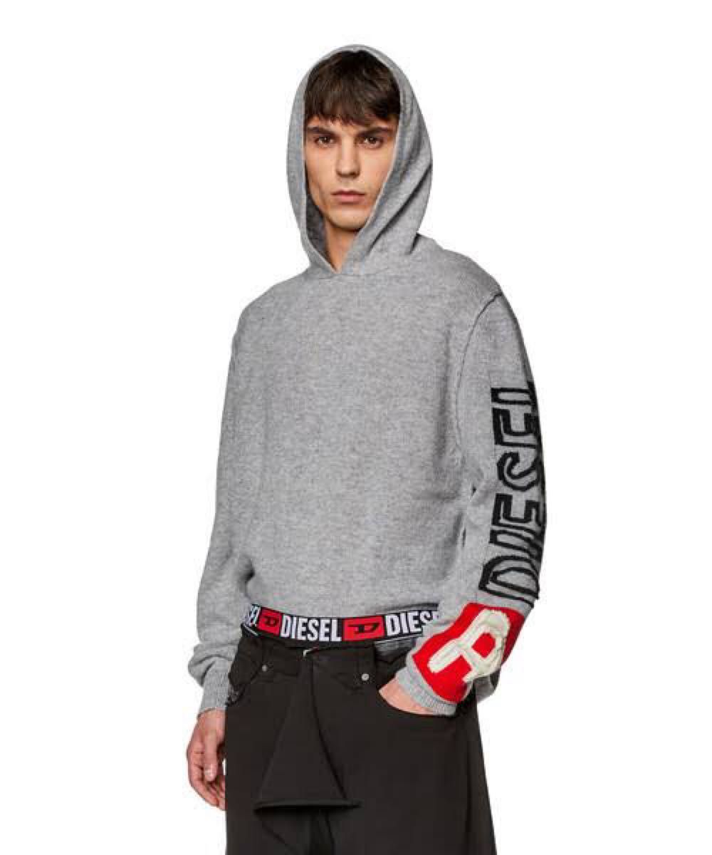 DIESEL メンズ フーディーニット ロゴ glenn martens|Yahoo DIESEL メンズ フーディーニット ロゴ glenn martens|Yahoo