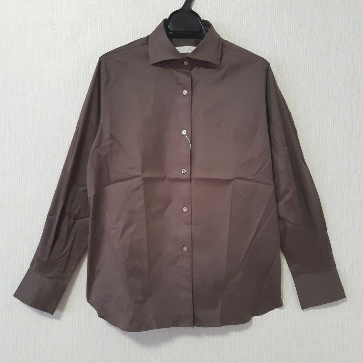 未着用】 鎌倉シャツ レディース シャツ 無地 綿100% 13号(XL 未着用】 鎌倉シャツ レディース シャツ 無地 綿100% 13号(XL