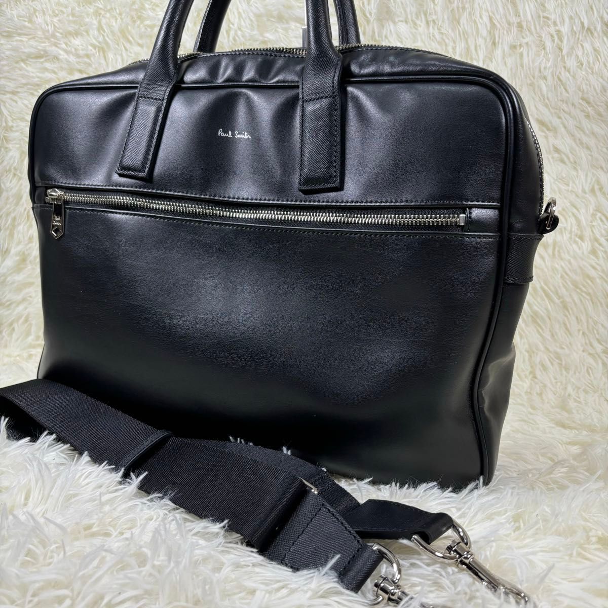 極美品】ポールスミス グラナダ ブリーフケース 2way A4可 黒 極美品】ポールスミス グラナダ ブリーフケース 2way A4可 黒