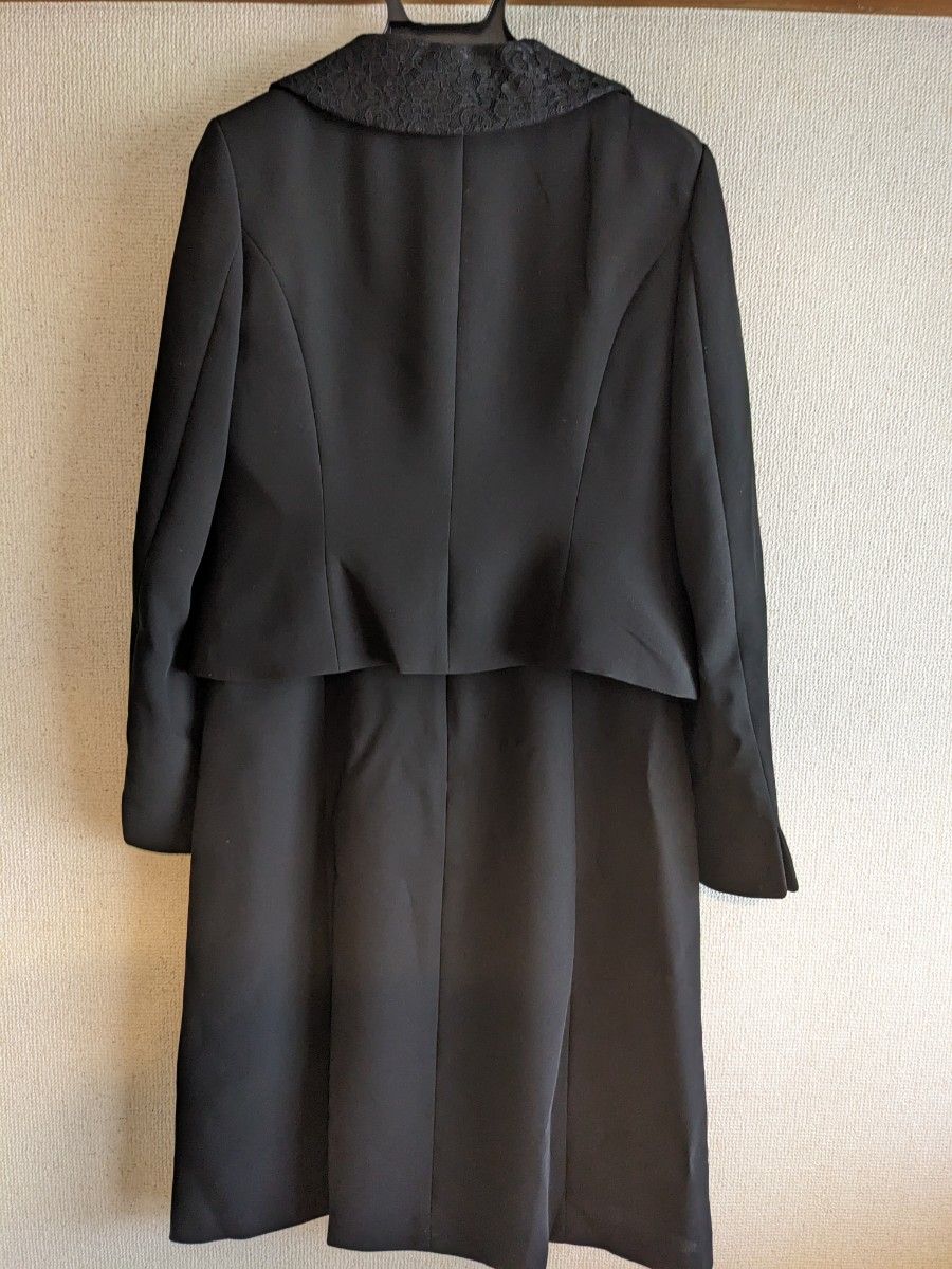 AOKI レディース喪服 11号 セットアップ ワンピース 喪服 黒 AOKI レディース喪服 11号 セットアップ ワンピース 喪服 黒