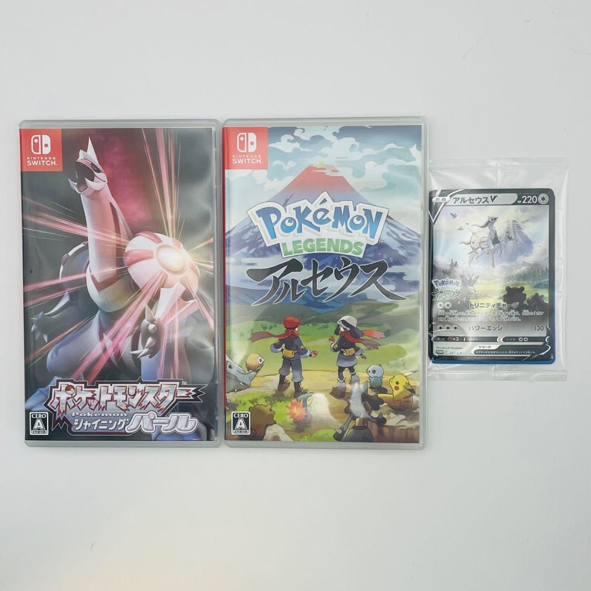 Switch ポケモン ソフトセット「レジェンズ アルセウス Switch ポケモン ソフトセット「レジェンズ アルセウス