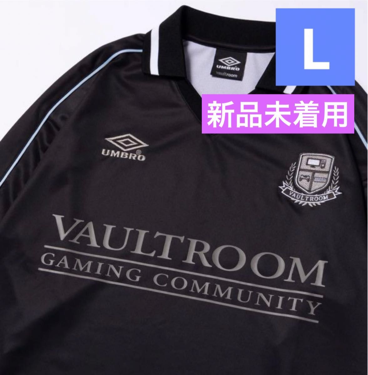 vaultroom UMBRO GAME SHIRT BLACK L|Yahoo!フリマ(旧PayPay vaultroom UMBRO GAME SHIRT BLACK L|Yahoo!フリマ(旧PayPay