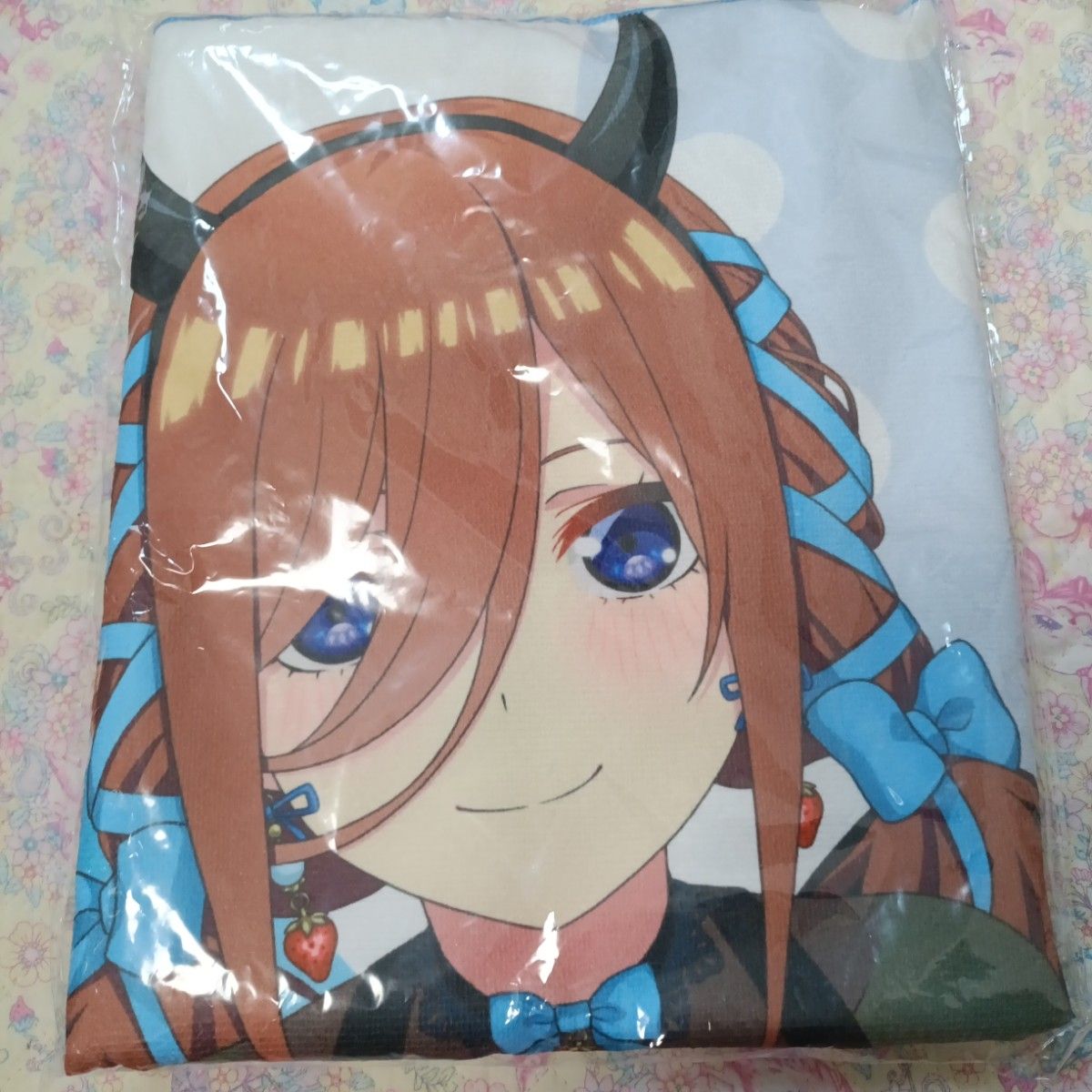 五等分の花嫁 中野三玖 バスタオル Little devil 冷感バスタオル 五等分の花嫁 中野三玖 バスタオル Little devil 冷感バスタオル