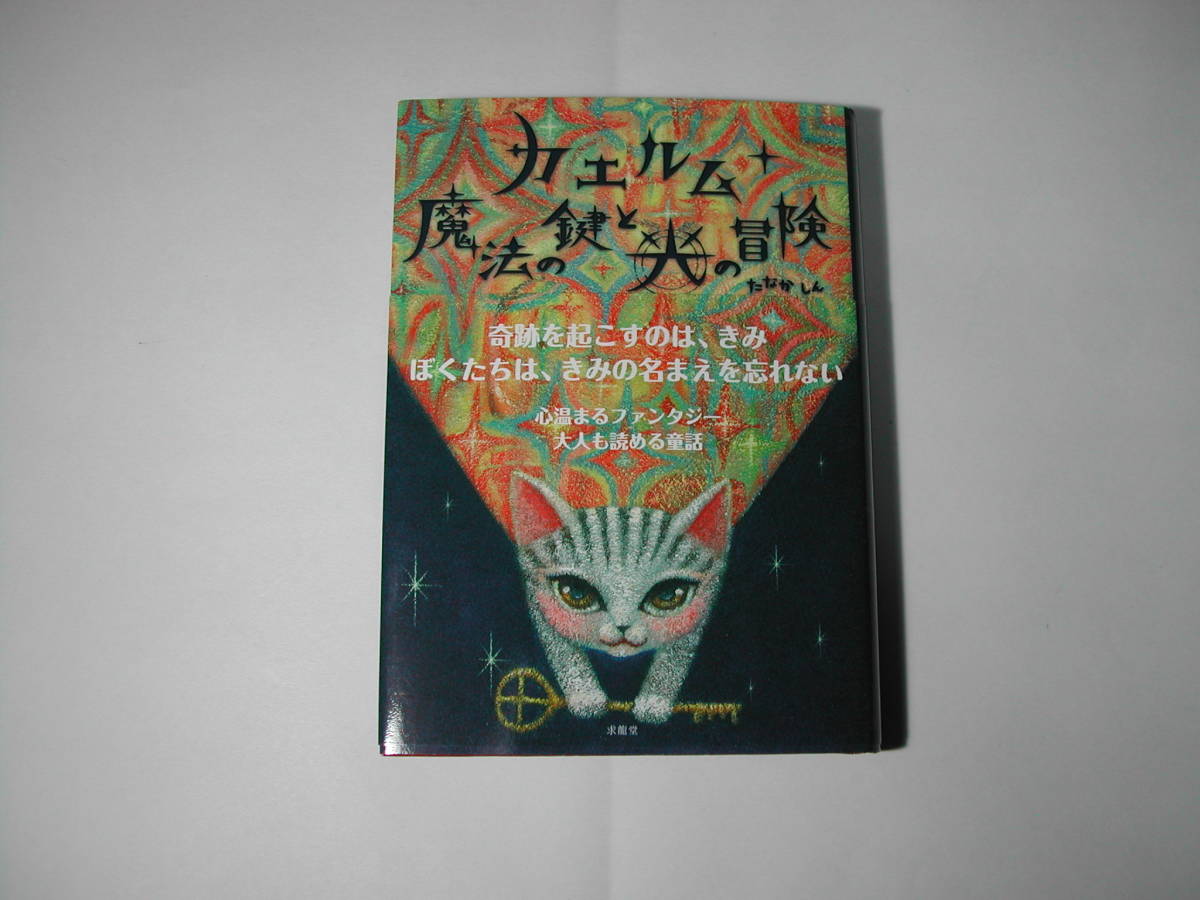 署名本・絵本・たなかしん「カエルム+魔法の鍵と光の冒険」初版・帯付・サイン