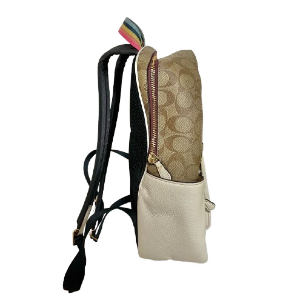 美品】 COACH/コーチ/スヌーピーコラボリュック/ブラウン 美品】 COACH/コーチ/スヌーピーコラボリュック/ブラウン