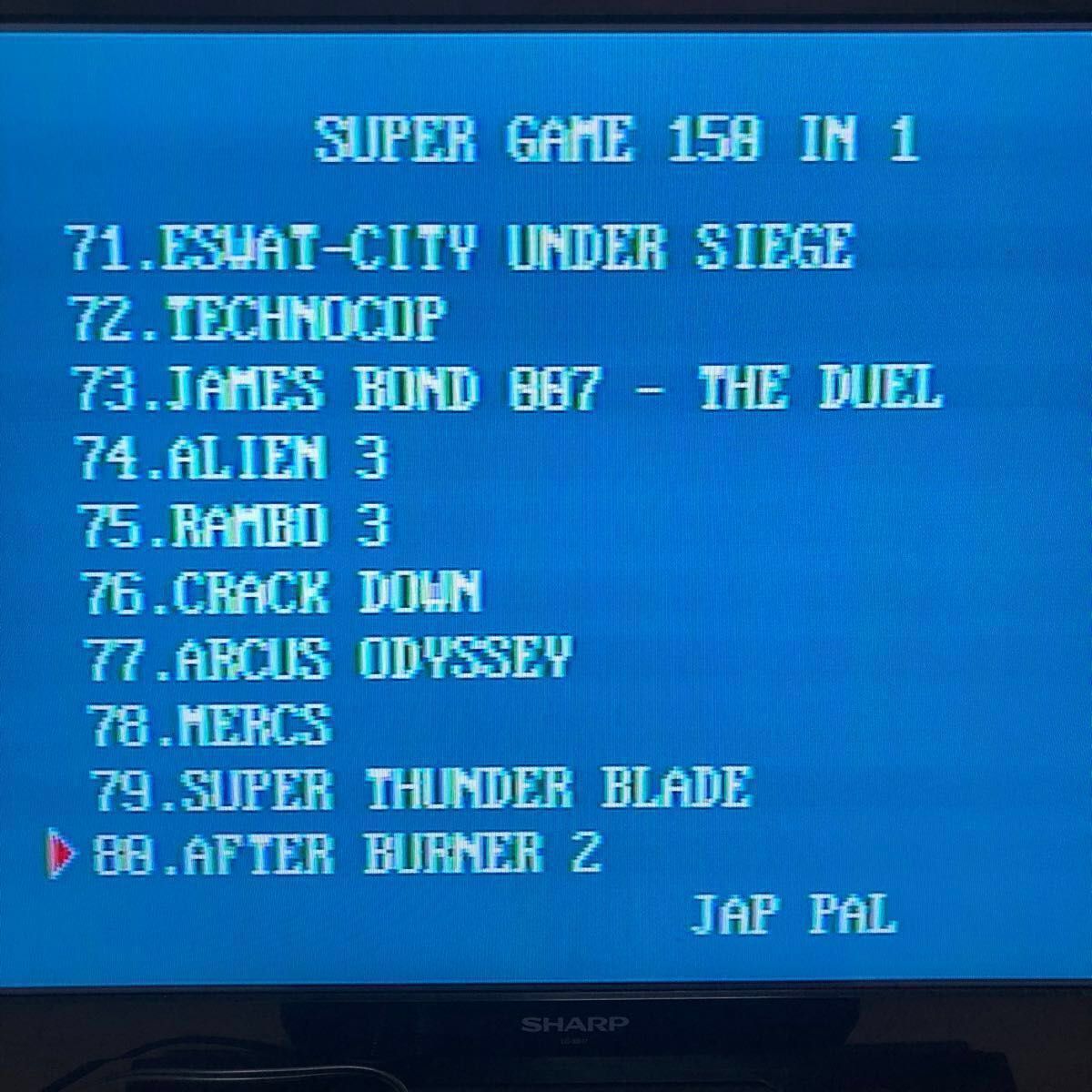 海外版 メガドライブ ソフト 日本の本体で遊べます GENESIS 海外版 メガドライブ ソフト 日本の本体で遊べます GENESIS